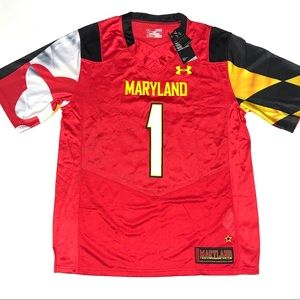 Under Armour Maryland Terrapins Mens Medium Jersey